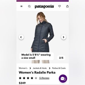 Patagonia Radalie parka